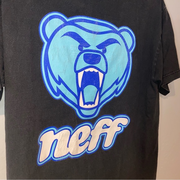 Vintage Neff Blue Bear Tee - Picture 2 of 6